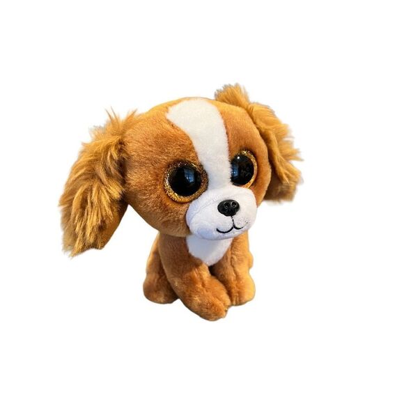 Ty Beanie Boos TAIA the brown dog Plush 6” - Picture 3 of 9